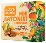 Mini-cashewbarer med mango lassi-smag uden tilsat sukker (6 x 17 g) 102 g - Good Kaloria