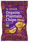 Glutenfri plantain-peberchips bio 80 g