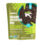 Fuldkornsris med kokosflager glutenfri 200 g - Jasberry Rice (Calorie Watchers)