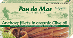 Ansjoser i økologisk olivenolie 50 g