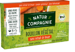 Bouillon - grøntsagsterninger uden tilsat gær bio (8 x 10,5 g) 84 g - Natur Compagnie
