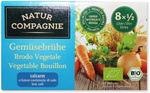 Bouillon - saltreducerede grøntsagsterninger bio 68 g