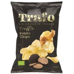 Chips med sort trøffelsmag bio 100 g - Trafo