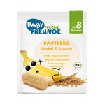 Banan-speltkiks fra 8 måneder BIO 100 g - Freche Freunde