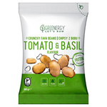 Proteinchips af hestebønner med smag af tomat og basilikum 50 g - Greenergy