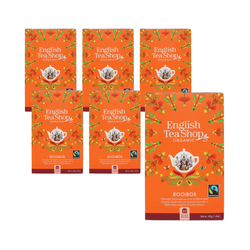 SÆT 6 x Rooibos te (20x2) bio 40 g