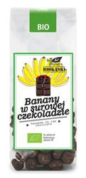 Bananer i rå chokolade BIO 100 g