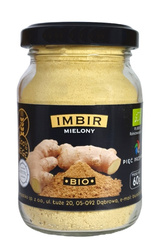 Glutenfri stødt ingefær bio 60 g - Five Transformations