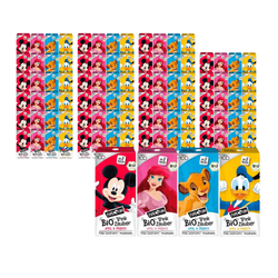 SÆT 24 x Æble- og ferskendrik BIO 200 ml Disney-eventyr - PURE&FUN