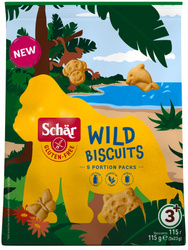 Wild Biscuits - glutenfri småkager 115 g - Schar