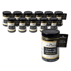 KIT 12 x Sort hvidløg BIO 200 g