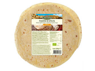 Spelt tortilla piadina bio 260 g