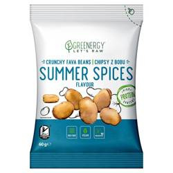 Bønnechips med smag af 'sommerkrydderier' 60 g - Greenergy