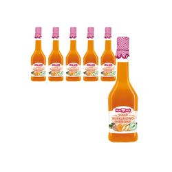 SÆT 6 x Gurkemeje-ingefærsirup 500 ml