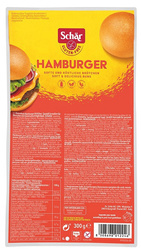 Hamburger- glutenfri hamburgerboller 300 g - Schar