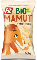 Glutenfri majschips med jordnøddesmag BIO 50 g Bio Mamut