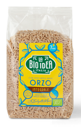 Pasta (fuldkorns orzo) bio 400 g - La Bio Idea