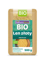 Gylden hør bio 500 g - NATURAVENA
