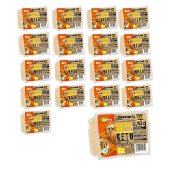 KIT 18 x Mini keto-sesamboller med reduceret kulhydratindhold glutenfri (4 x 25 g) 100 g - Balviten