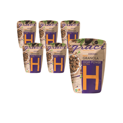 SÆT 6 x Hi Power Protein funktionel granola 300 g