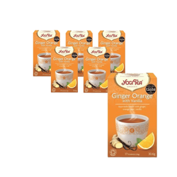 Herbatka imbirowo - pomarańczowa z wanilią (Ginger Orange With Vanilla) bio (17 x 1,8 g) 30,6 g