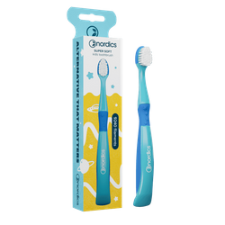 Børnetandbørste 9240 superblød blå havfrue - Norden