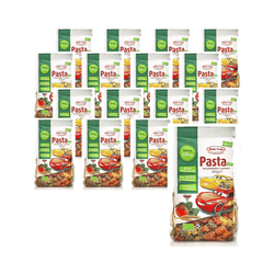 KIT 12 x Pasta (semolina tricolour) disney auta bio 300 g
