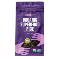 Glutenfri fuldkornsris bio 200 g - JASBERRY RICE (CALORIE WATCHERS)