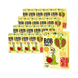 SÆT 20 x Frugtsnack med æble og pære uden tilsat sukker 60 g