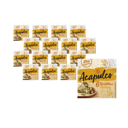SÆT 16 x Tortilla bio 240 g (6 stykker)