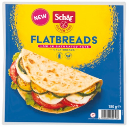 Fladbrød - glutenfri tortilla180 g - Schar