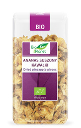 Tørrede ananasstykker bio 100 g - Bio Planet