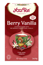 Bær-vanilje-te bio (17 x 2 g) 34 g - YOGI TEA