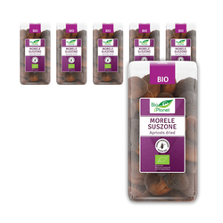 SET 6 x Glutenfri tørrede abrikoser bio 400 g - Bio Planet