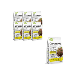 7 x Let's meat! vegetabilsk køderstatning - uden krydderier cultured foods 150g