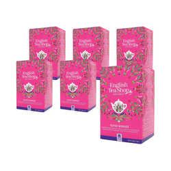 SÆT 6 x Frugt-te (20x2) bio 40 g