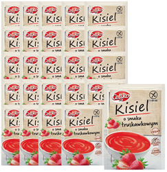 KIT 25 x Celiko glutenfri jordbærgelé, sukkerfri, 40 g