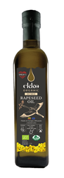 Rapsolie til madlavning og stegning koldpresset bio 500 ml - ekko