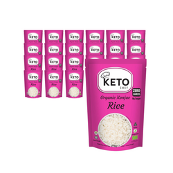 KIT 25 x keto-nudler (konjac risnudel type) glutenfri bio 270g - Keto Chef (Better Than Foods)