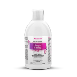 Kosttilskud med glutenfri flydende kollagen 500 ml - Pharmovit