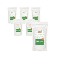 SÆT 6 x Erythritol 1 kg