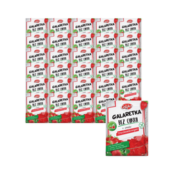 KIT 30 x Celiko sukkerfri jordbærgelé, glutenfri, 14 g