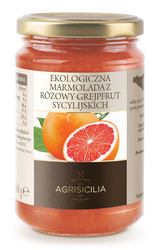 Lyserød siciliansk grapefrugtmarmelade bio 360 g - Agrisicilia