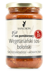 Glutenfri vegansk bolognesesauce bio 330 ml - SANCHON