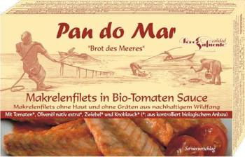 Makrel i økologisk tomatsauce 120 g