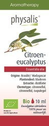 Citron eukalyptus æterisk olie (citroen eukalyptus) bio 10 ml