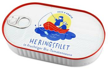 Sildefilet i økologisk tomatsauce 200 g