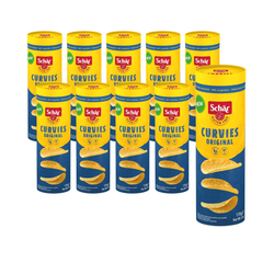 SÆT 10 x Glutenfri naturlige chips 170 g - Schar