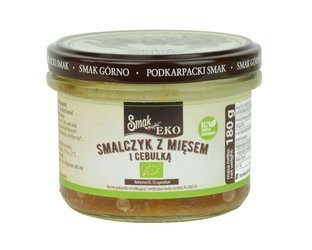 Spæk med kød og løg BIO 180 g