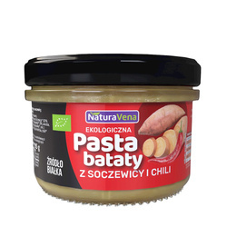 Yams-pasta med linser og chili BIO 185 g - Naturavena